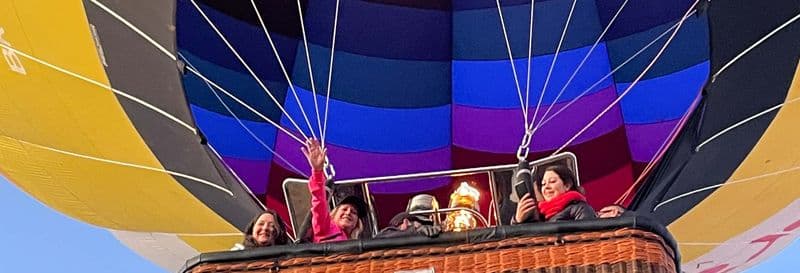 Vol en montgolfière au-dessus de São Bento do Sul