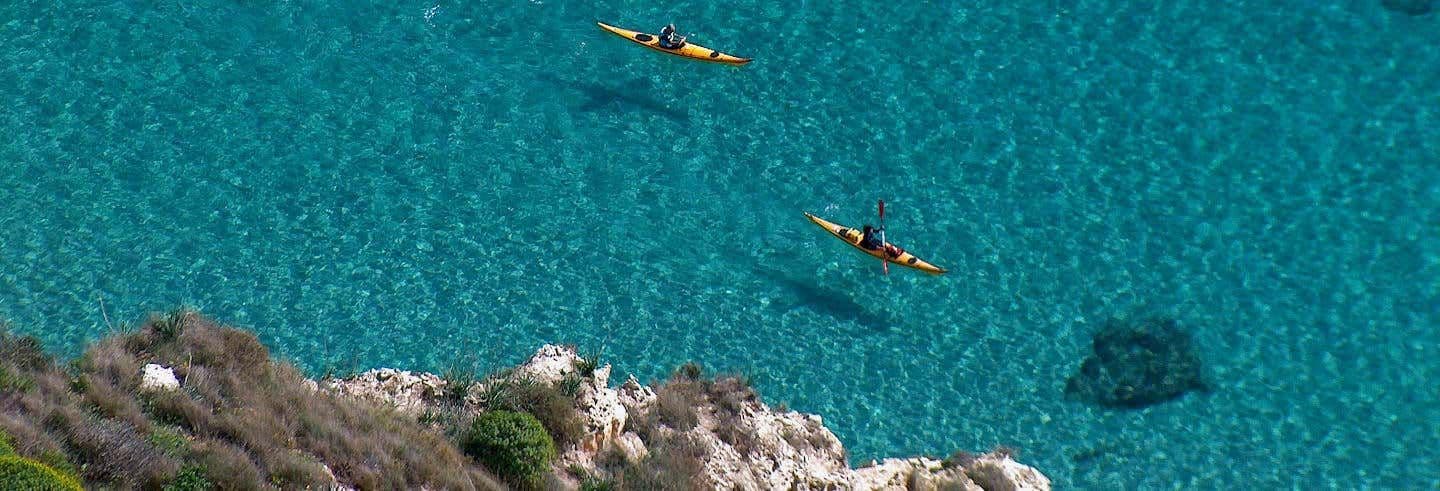 Balade en kayak à la Chaise du Diable