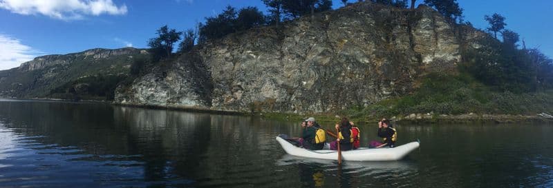 Randonnée et canoë dans la Terre de Feu