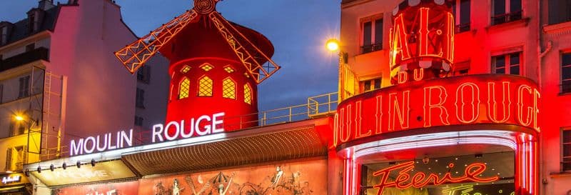 Billet pour le Moulin Rouge