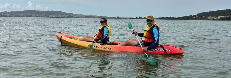 Balade en kayak autour de l'île de La Toja