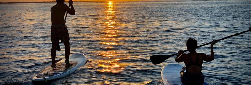 Paddle au lever du soleil à Cancún