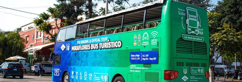 Bus touristique de Miraflores