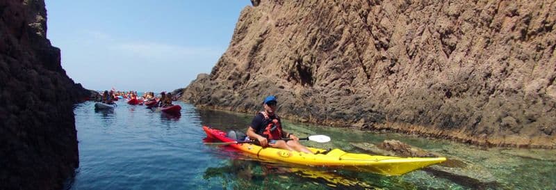 Kayak et snorkeling à Cabo de Gata