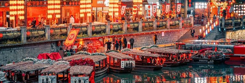 Croisière nocturne à Chengdu