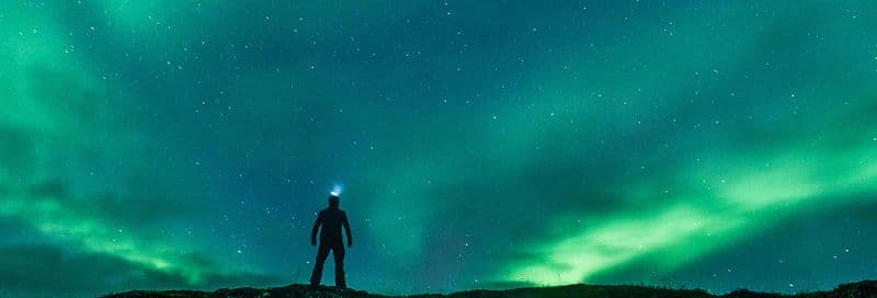 Observation d'aurores boréales