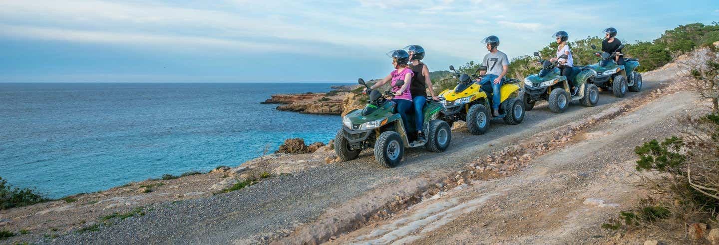 Balade en quad dans Ibiza