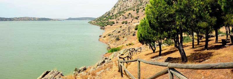Balade en kayak sur le réservoir d'Alange