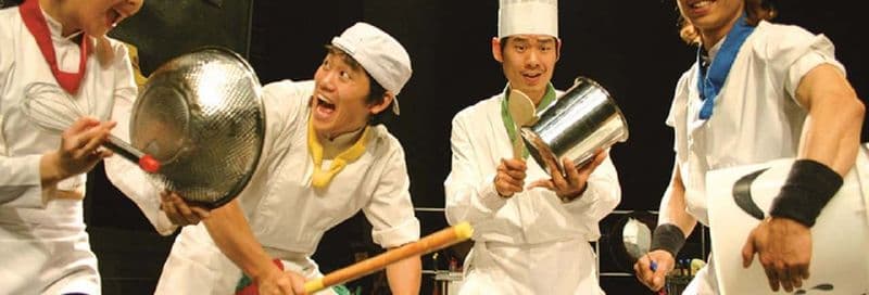 Spectacle Nanta au théâtre Myeongdong