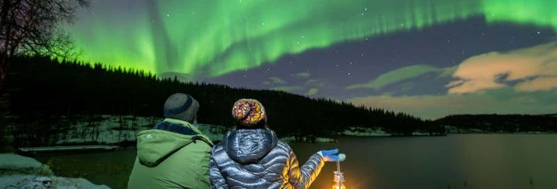 Observation d'aurores boréales