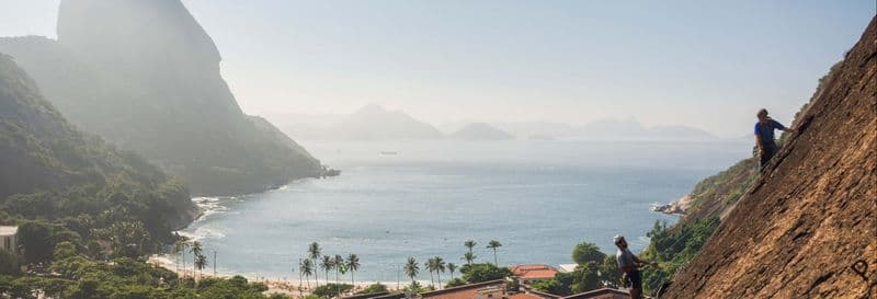 Escalade au Morro da Babilônia