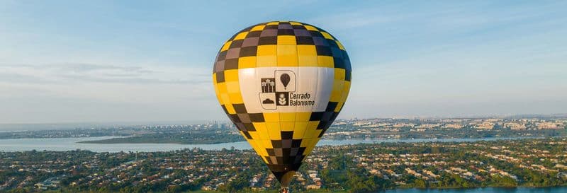 Vol en montgolfière au-dessus de Brasilia