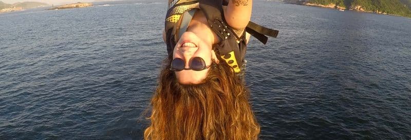 Parachute ascensionnel à Rio de Janeiro