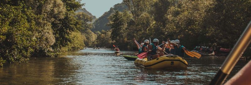 Rafting sur le fleuve Tay
