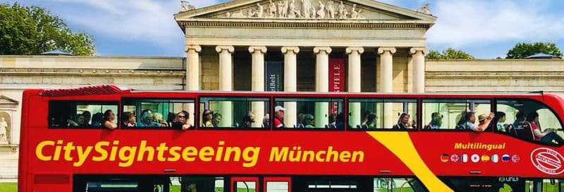 Bus touristique City Sightseeing de Munich