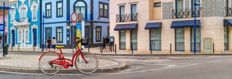 Balade à vélo dans Aveiro
