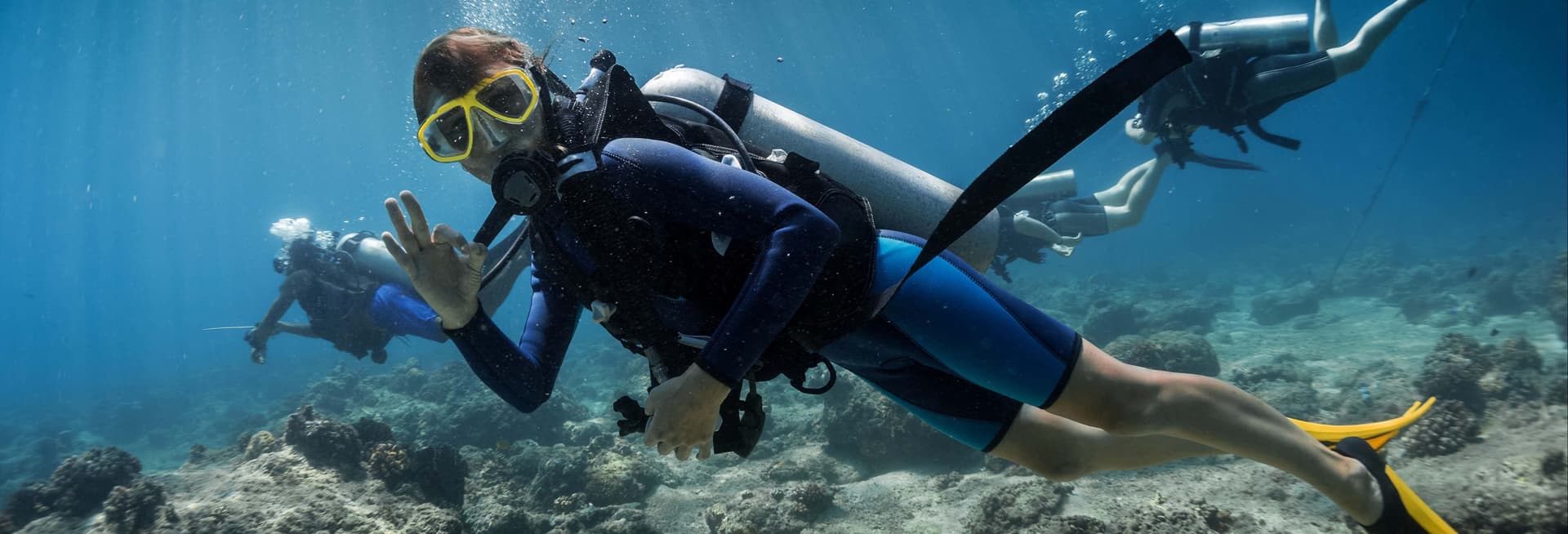 Baptême de plongée à Garajau