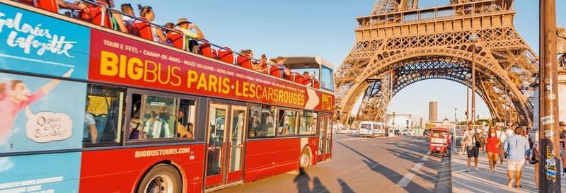 Bus touristique de Paris Big Bus