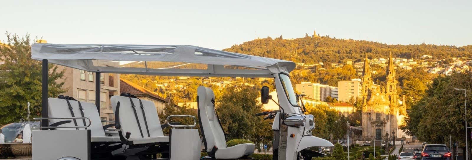 Balade en tuk tuk dans Guimarães