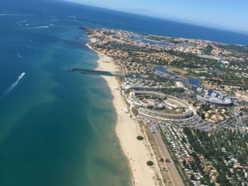 Vol en hélicoptère au Cap d'Agde (34)