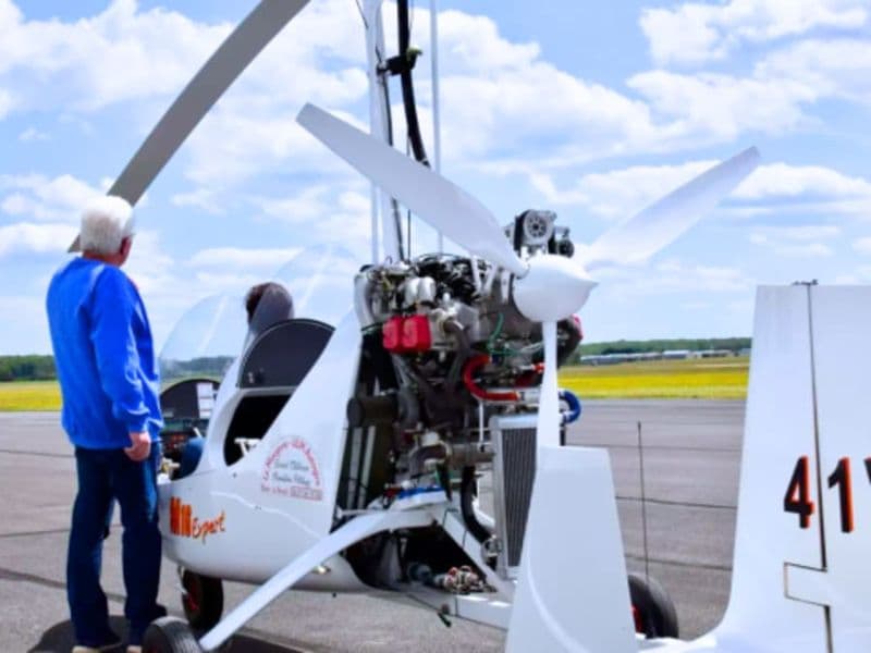 Vol initiation au pilotage en ULM Autogire à Blois (41)