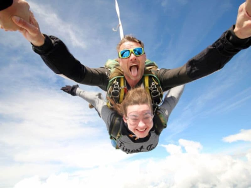 Saut en Parachute en tandem à Colmar (68)