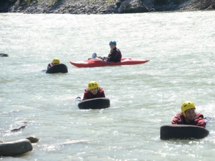 Descente en Hydrospeed sur l'Isère (73)