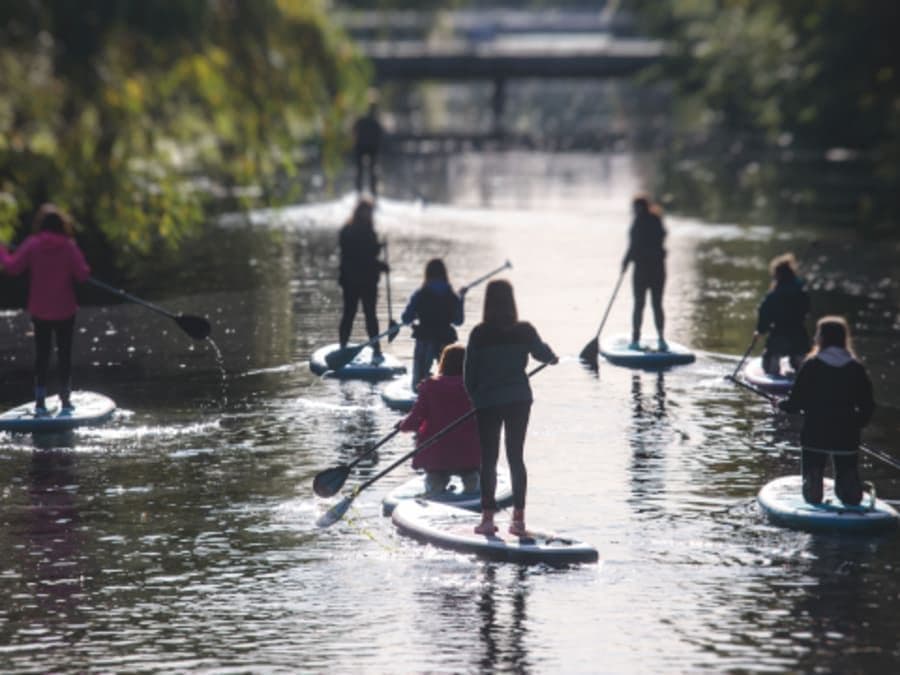Initiation au Stand-up Paddle à Champtoceaux (49)