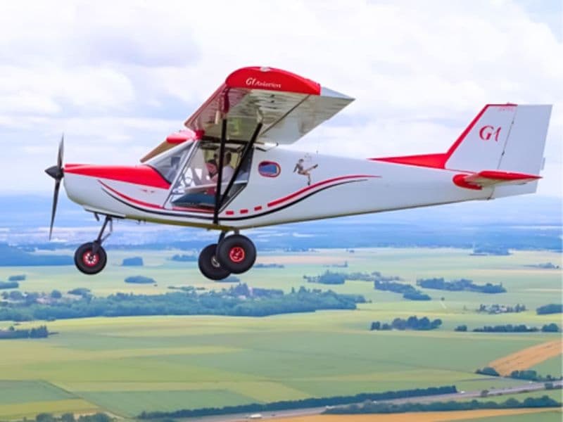 Baptême de l'air en ULM avion à Dreux (28)