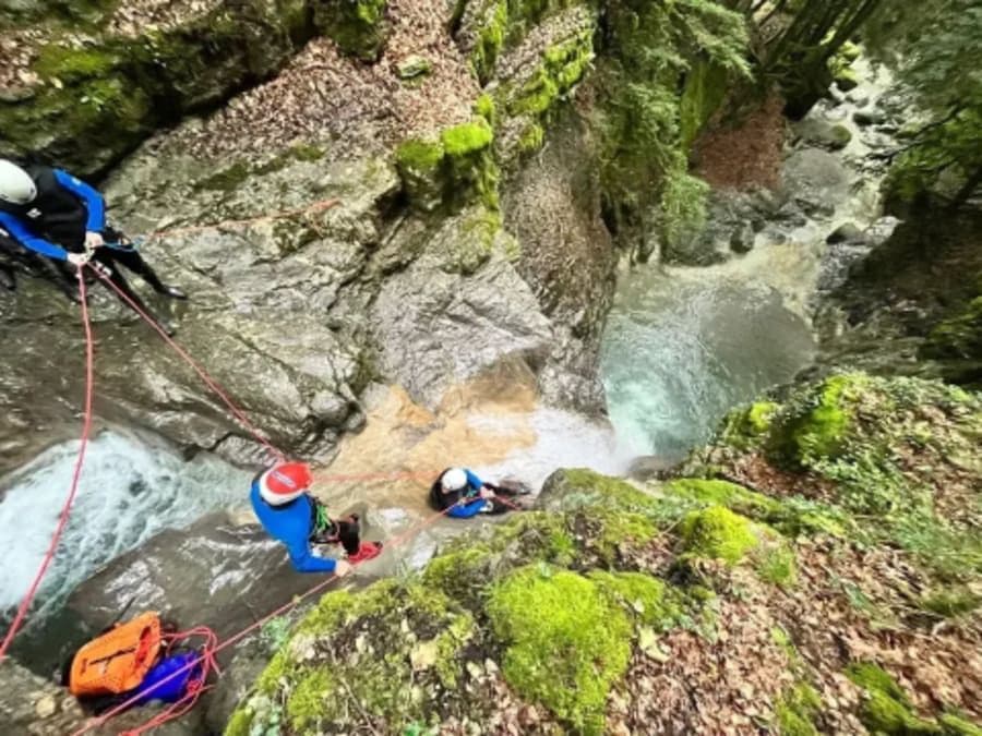 Canyoning Découverte au canyon d'Angon (74)