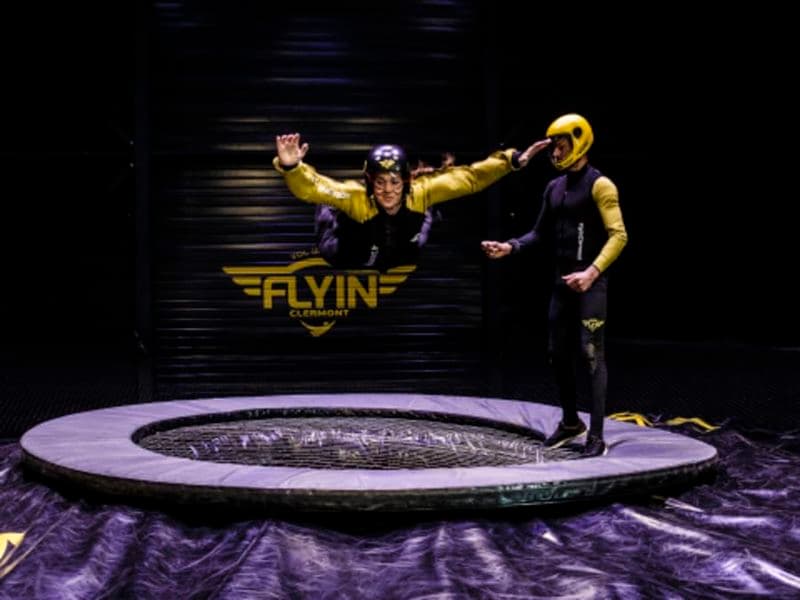 Simulateur de chute libre en soufflerie à Clermont-Ferrand (63)