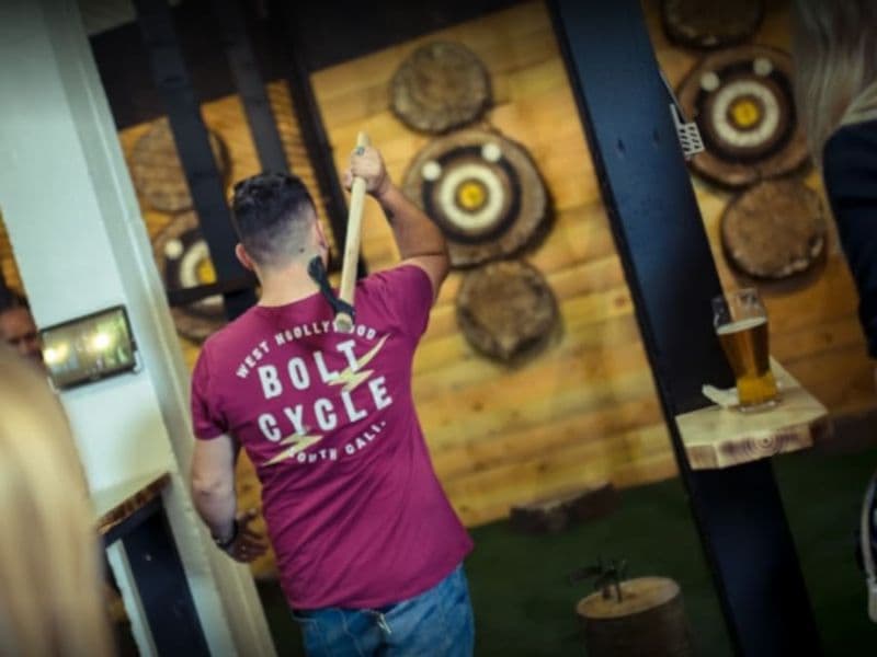 Lancer de hache à Brest (29)