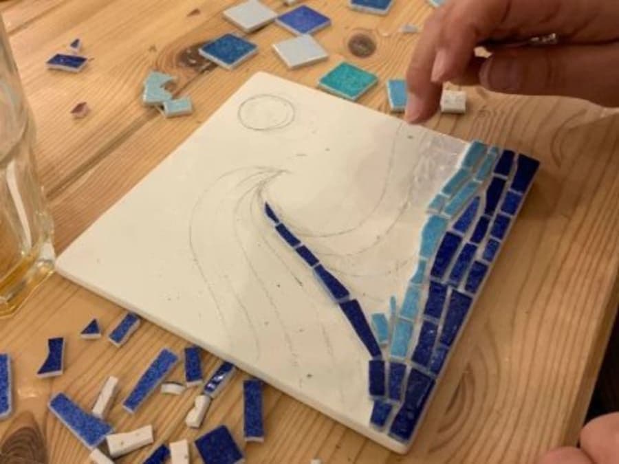 Atelier mosaïque à Paris 17ème