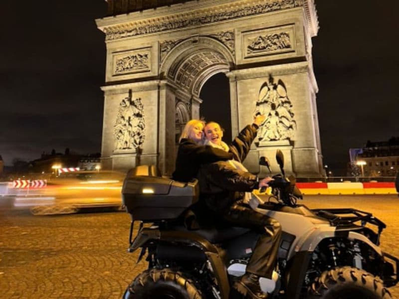 Visite des incontournables en quad à Paris