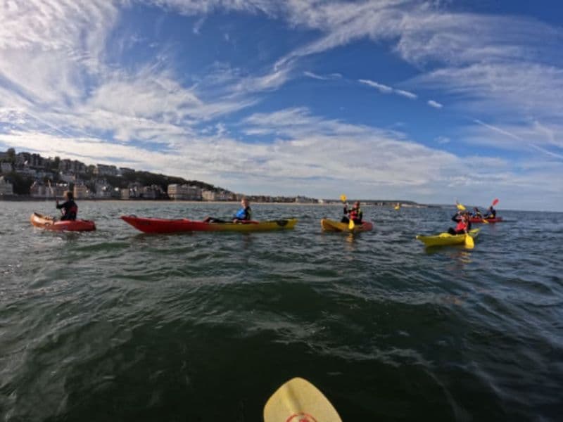 Rando Kayak  "Les falaises des Roches Noires" à Trouville (14)