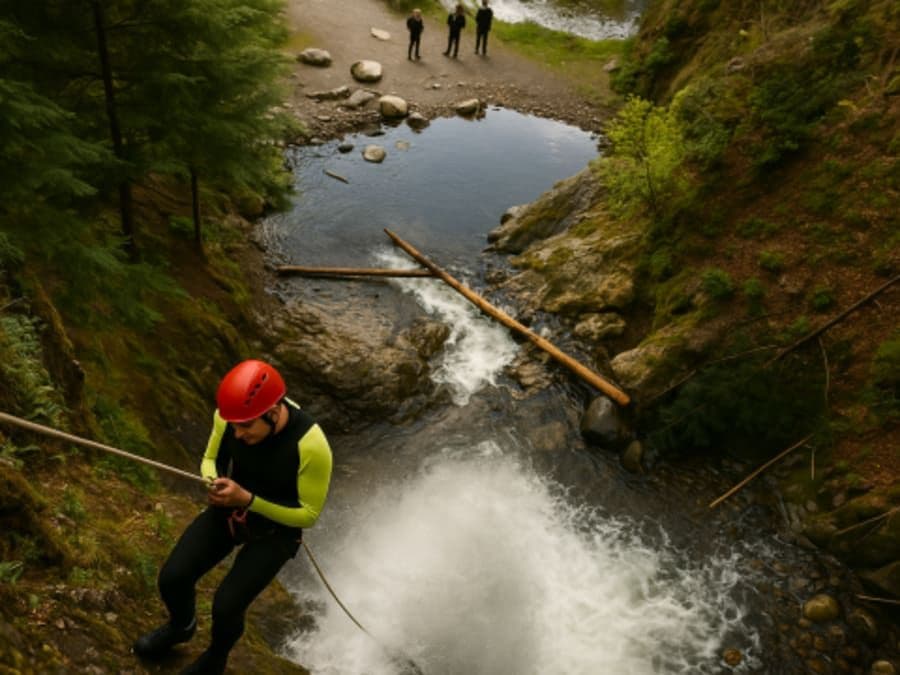 Canyoning au canyon du Bockloch dans le Haut-Rhin (68)