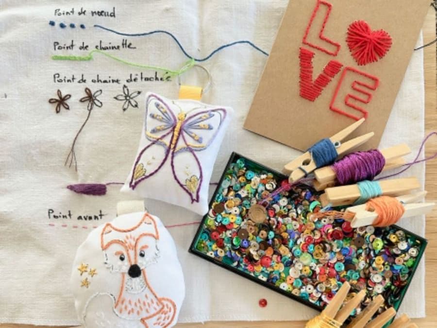 Billet Atelier broderie à Paris 15ème