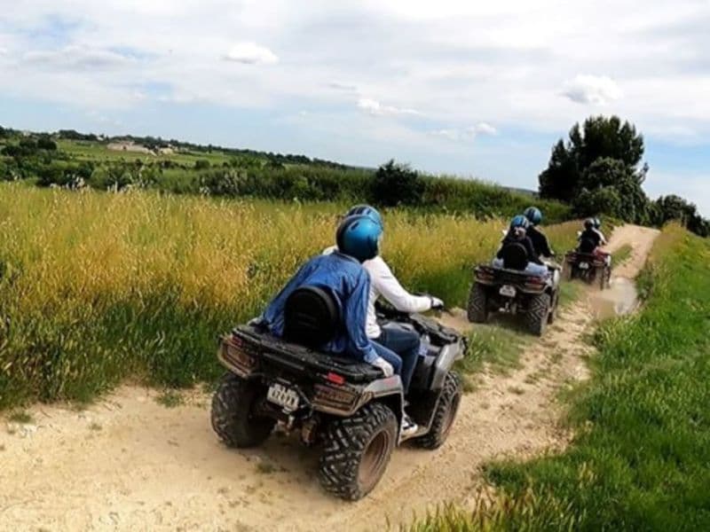 Randonnée Quad aux alentours d'Uzès (30)