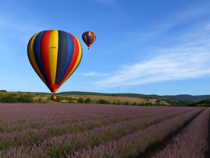 Vol en Montgolfière à Forcalquier en Provence (04)