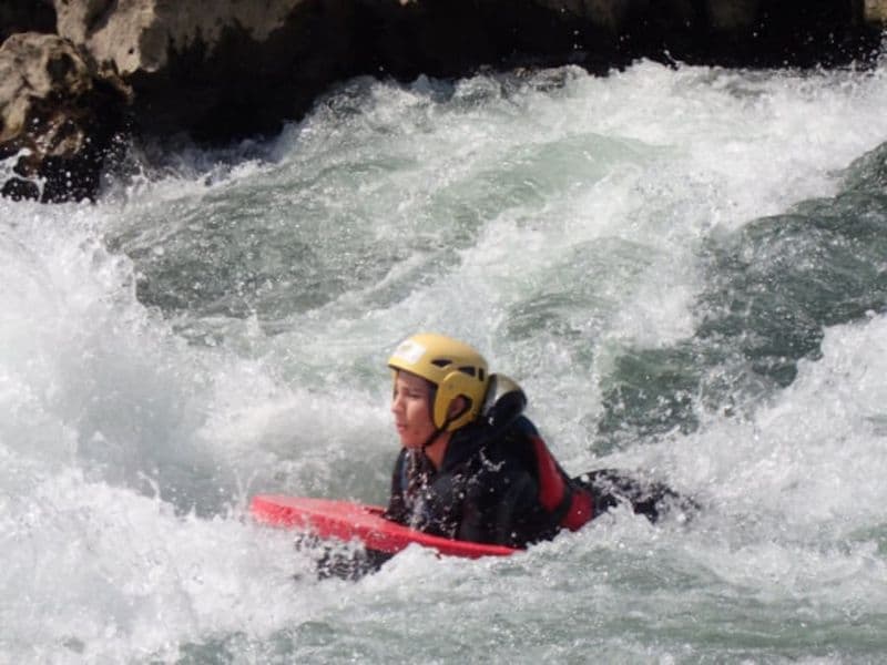 Hydrospeed proche de Montpellier dans les Gorges de l'Hérault