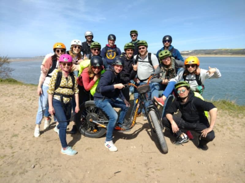 Balade en trottinette éléctrique au Touquet (62)