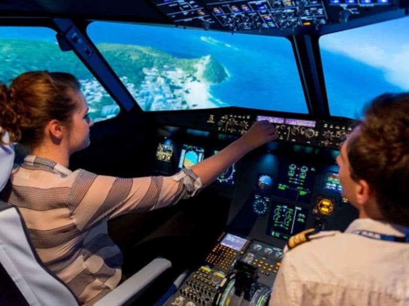 Stage anti-stress en avion sur simulateur à Genève