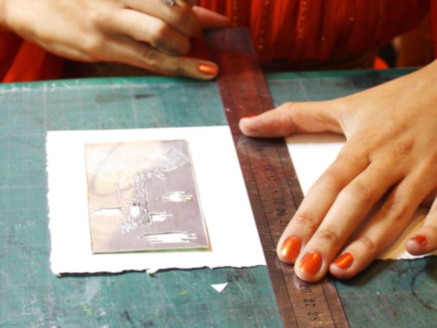 Billet Atelier parent / enfant de gravure Tetrapak à Paris 19ème