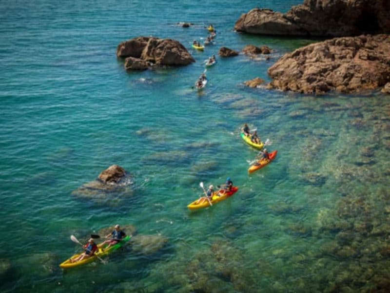 Excursion guidée "Barberoussette" en kayak  à Sète (34)