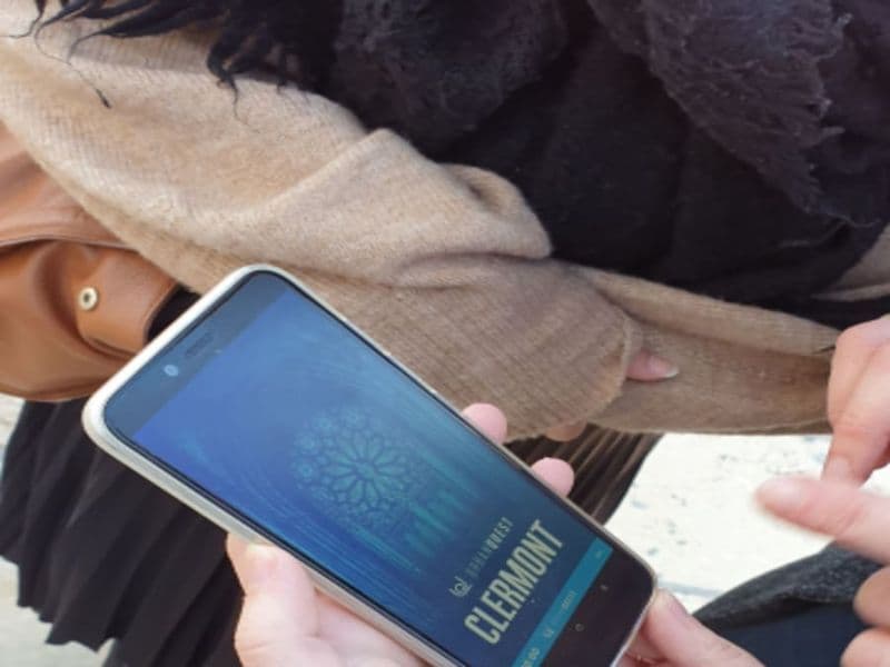 Jeu de piste urbain connecté à Clermont-Ferrand (63)