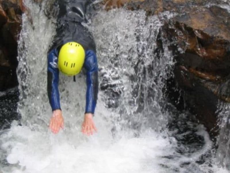 Randonnée aquatique dans le canyon de la Haute Dourbie