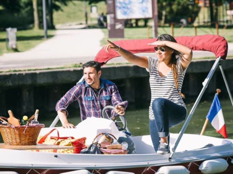 Billet Location de bateau électrique (5 pers.) à Strasbourg