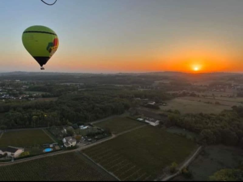 Billet Vol en Montgolfière dans le Beaujolais à Liergues (69)