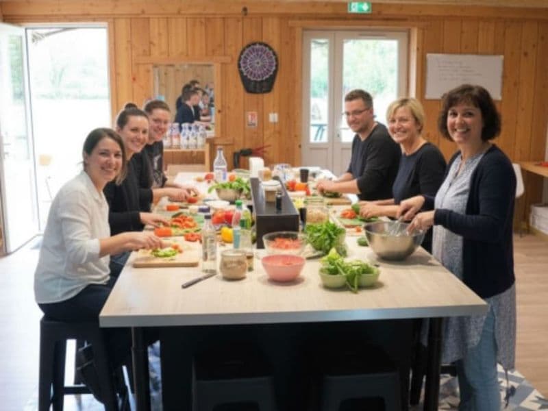 Atelier cuisine : batch cooking à Sainte-Croix-du-Mont (33)