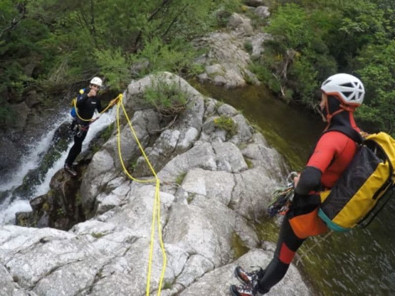 Canyoning au canyon du Tapoul (48)
